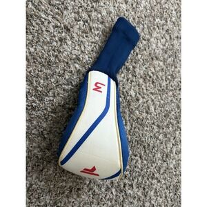 Top Flite 3 Wood Headcover Golf Club Cover Blue White